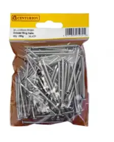 20mm Bright Annular Ring Nails