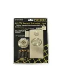 6 LED Sensor Security Light