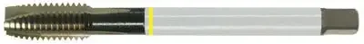 Accupro 1/4 x 19 BSP HSS-E Spiral Flute Machine Tap – Yellow Ring