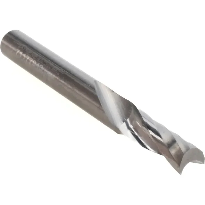 Accupro 1/4 x 3/4in Flute Length Single Flute Carbide Upcut Router for Plastic