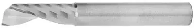 Accupro 1/4 x 3/8in Flute Length Single Flute Carbide Upcut Router for Plastic