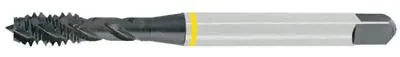 Accupro M12 x 1 Metric Fine HSS-E Spiral Flute Machine Tap – Yellow Ring