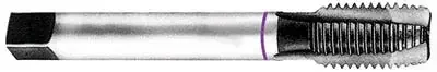 Accupro M4 x 0.7 Metric HSS-E-PM Spiral Point Machine Tap – Purple Ring