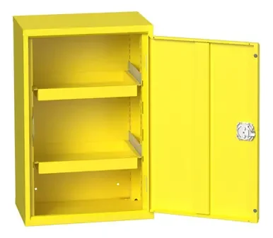 Bott Verso Hazardous Substance Cupboard in Traffic Yellow