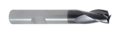Hertel 12 x 25 x 70mm 4 Flute Solid Carbide TiAlN Coated Square End Mill with Straight Shank