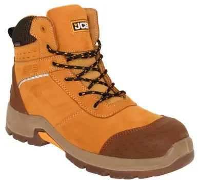 JCB Workwear Fastrac Boots Honey