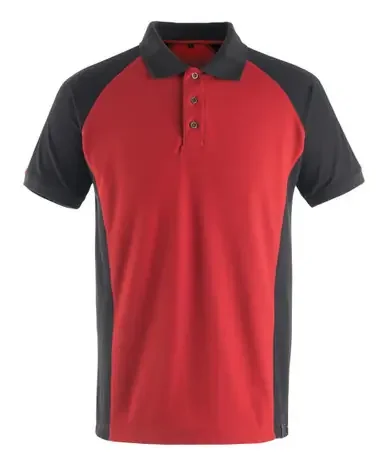 Mascot® Accelerate Polo Shirts, Red/Black