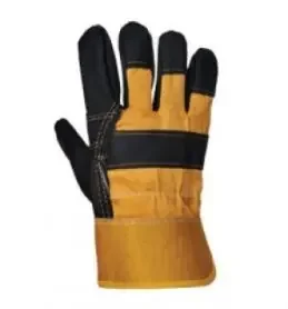 Portwest Furniture Hide Glove (Yellow) – Pack of 12 Precision Handling with Specialized Protection