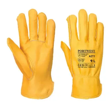 Portwest Lined Driver Glove Tan
