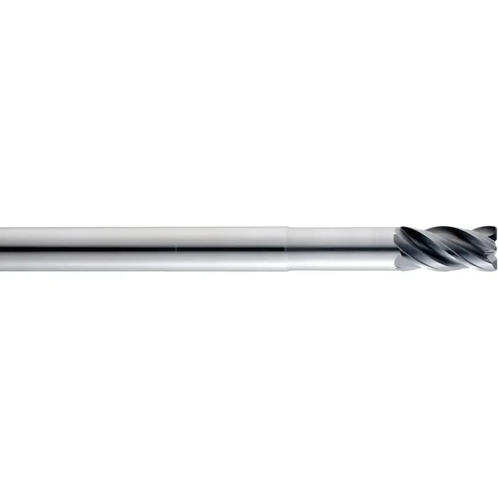 SGS 20 x 24 x 140mm 4 Flute Solid Carbide Ti-NAMITE-X Coated 35-38° Helix End Mill with 4mm Radius 46942