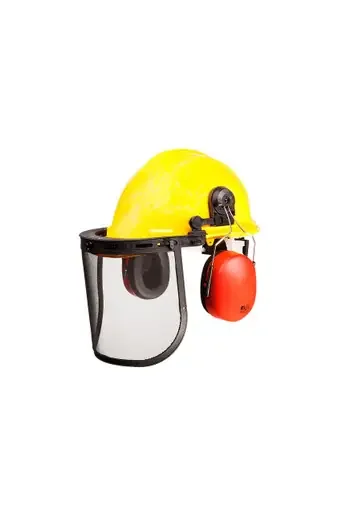 SIP Protection helmet set, Yellow/Red