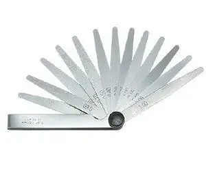 Sistema High Grade Stainless Steel Feeler Gauge Passivated Autoclavable