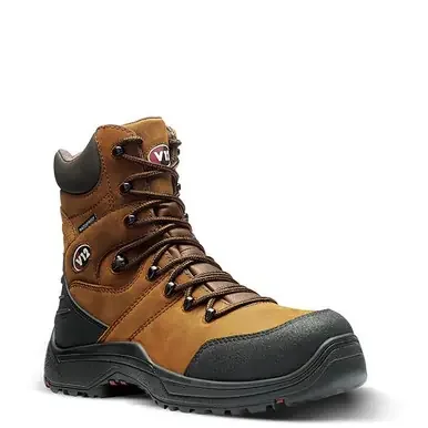 V12 Rocky IGS, Brown S3 Waterproof Zip Side Hi-Leg Boot, S3 HRO WR