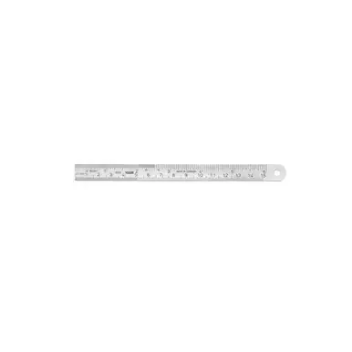 Vogel Stainless Steel Rules Inch/mm