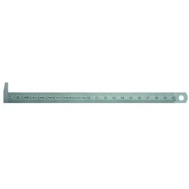 Vogel Stainless Steel Rules w/ Hook
