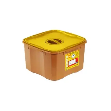 Woodsafe Sharps Bin Lid and Screw Fit Cap 25 LTR